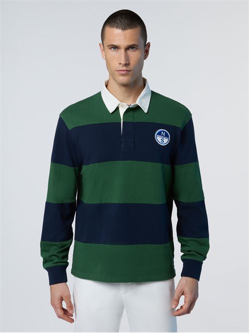 POLO LONG SLEEVE W/LOGO NORTH SAILS | 692338/C002